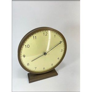 Tabletop Clock Light Wood
